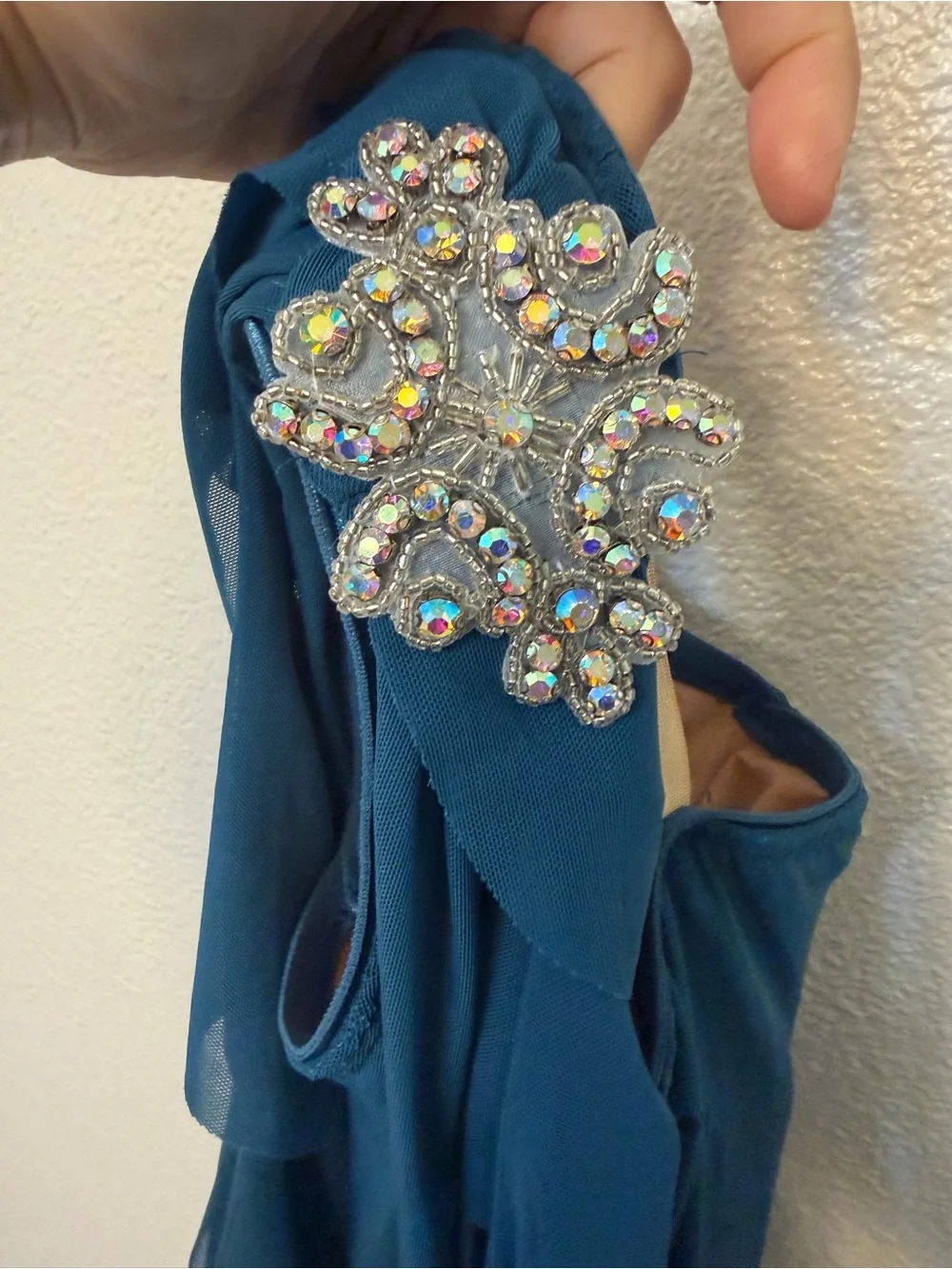 Revolution 10th House Dance Costume teal blue contemporary lyrical TH25206 LC